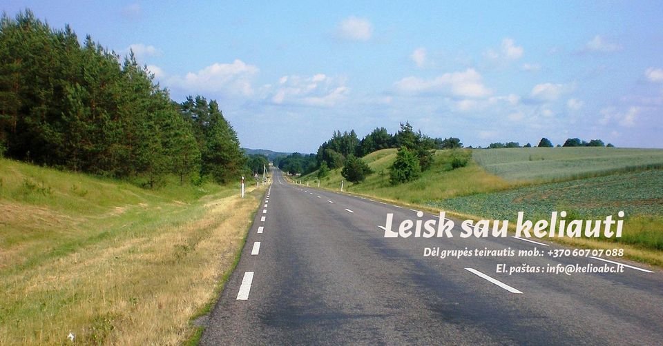 Kelias per Lietuvos laukus — „Leisk sau keliauti“
